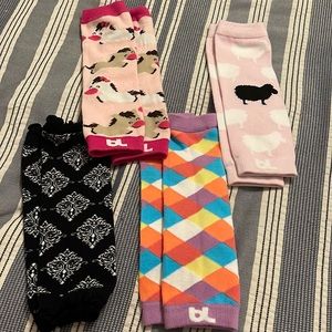 Babylegs baby leggings bundle of four.